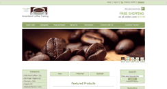 Desktop Screenshot of greenlandcoffeetrading.com